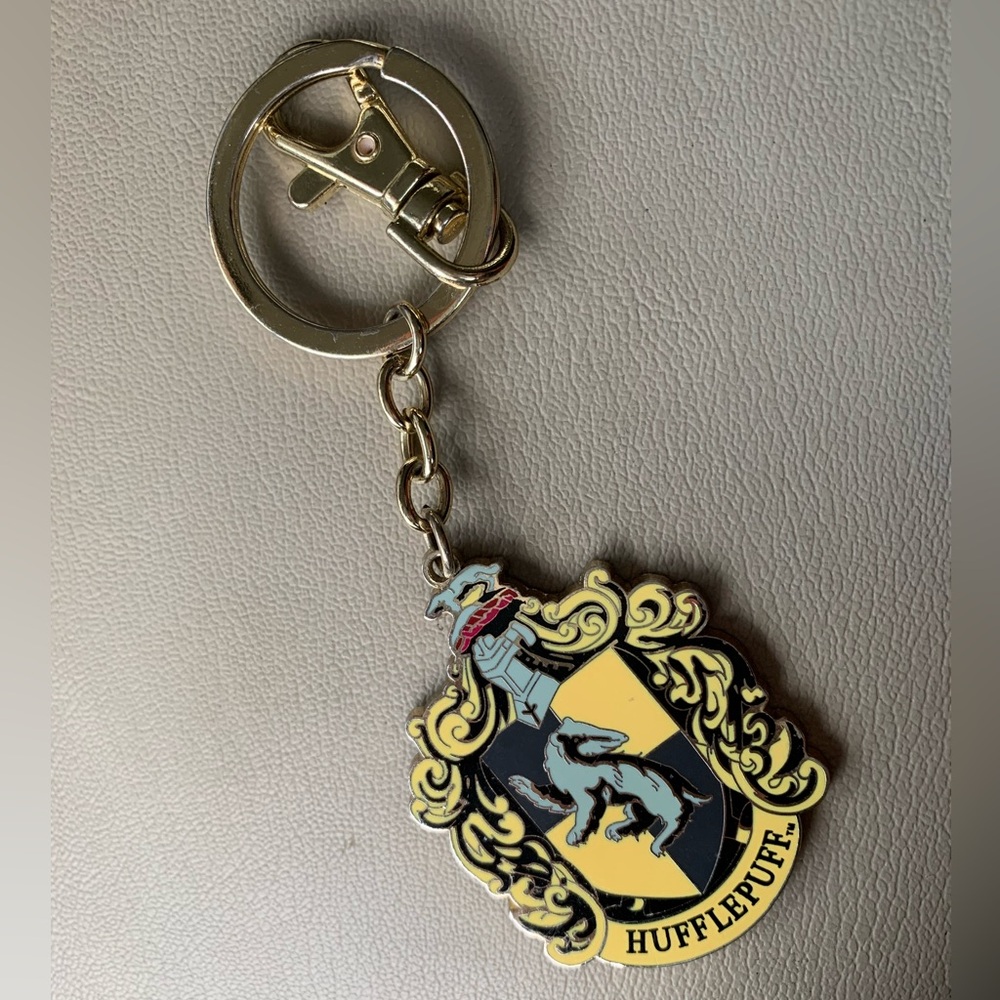 Hufflepuff keychain